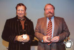 Jean-Pierre Pichard et Robert Lepage reçoivent le prix Samuel de Champlain